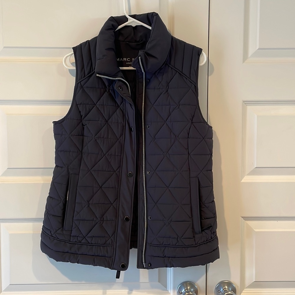 Marc New York Stitch Fix Quilted Navy Vest